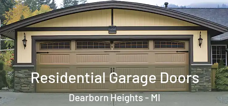  Residential Garage Doors Dearborn Heights - MI